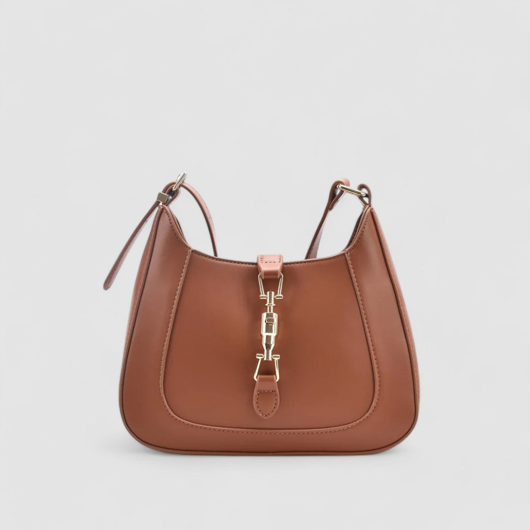 Vintage Schultertasche Damen – Vegan Leder & Retro Look