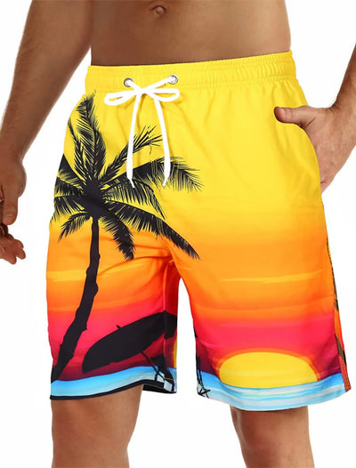 Kris – Herren Sommer Strandhose Schnell trocknend Lockere große Shorts
