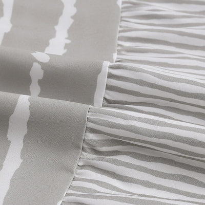 Vanessa – Gestreiftes Kleid mit Hängeneck für Frühling und Sommer