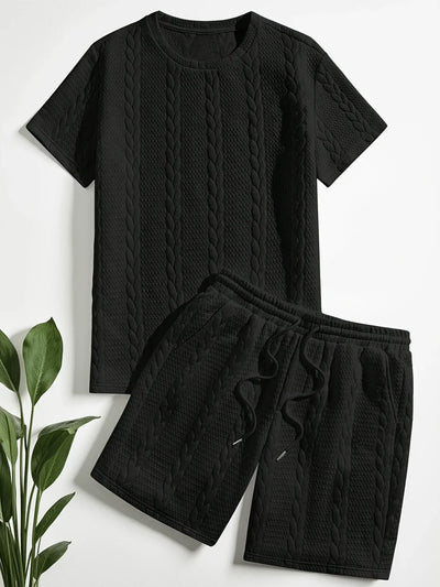 Archie – Lässiges Strick Zweiteiler Set