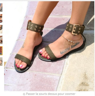 Joshua – Vegane Leder Sandalen