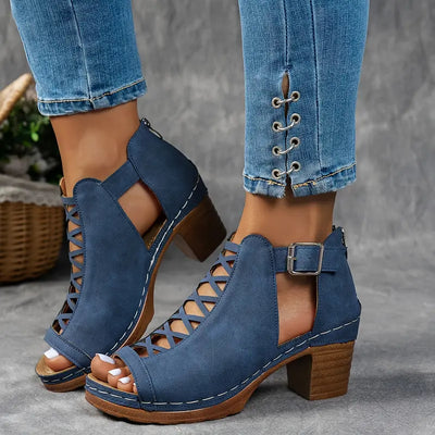 Alexia - Stilvolle Sandaletten Hohe Ferse