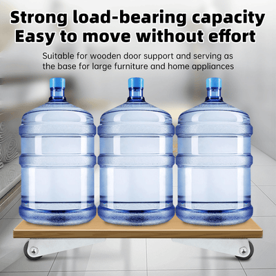 1+1 GRATIS | SqueakSafe™ - Drehbare Türrolle mit langem Halter