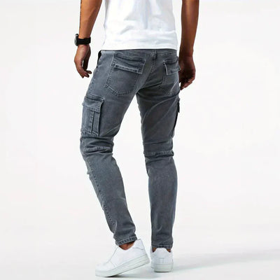 Victor - Cargo Stretch Jeans für Männer