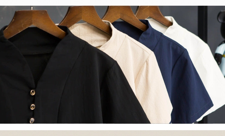 Bryan – Sommer Leinenanzug aus Baumwolle mit kurzen Ärmeln