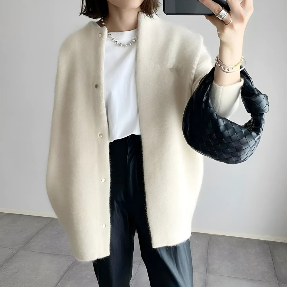 Kylie – Damen-Cardigan mit minimalistischem Design
