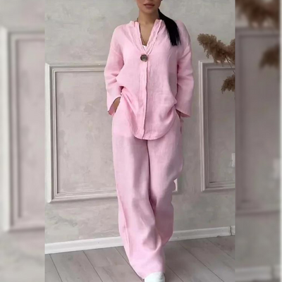 Camille™ - Bequemes Leinen-Sommeroutfit