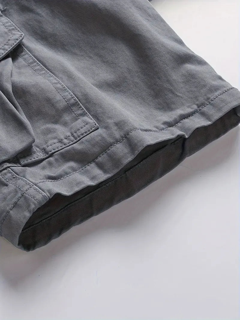 Mauro - Elegante Kurze Hose Mit Mehreren Taschen