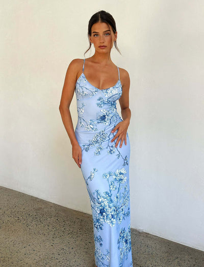 Jade – Schickes Sommerkleid mit Blumenmuster