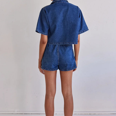 Vallery – Trendiges Jeans-Set für einen coolen Sommer-Look