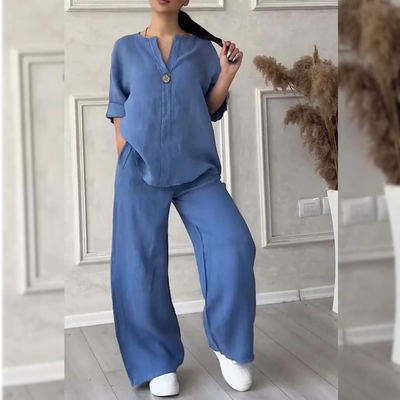 Camille™ - Bequemes Leinen-Sommeroutfit