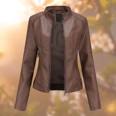 Chantal – Elegante Damen-Lederjacke
