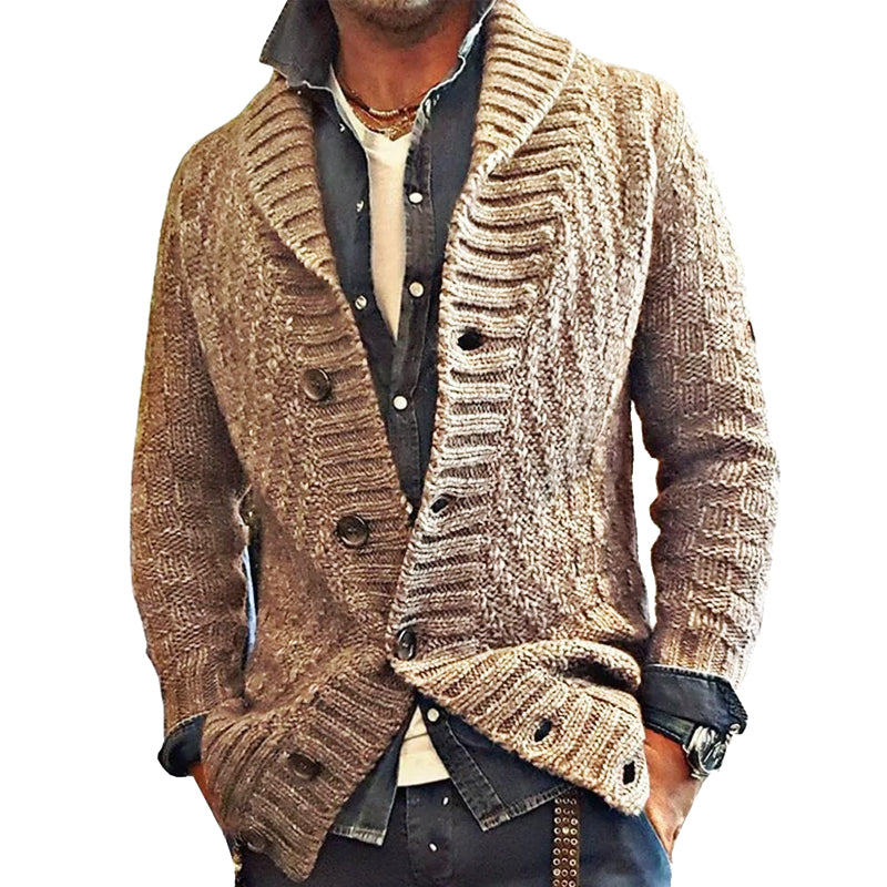 Conrad | Strickjacke mit Revers im Vintage-Stil