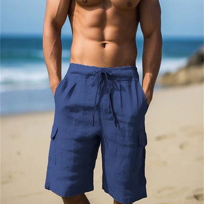 Bjoern – Luftige Leinen-Shorts für Sommer Strand