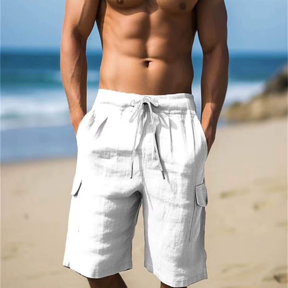 Bjoern – Luftige Leinen-Shorts für Sommer Strand