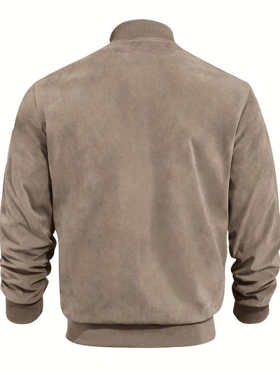 MIRAVO | Retro Herrenjacke aus Wildleder-Optik