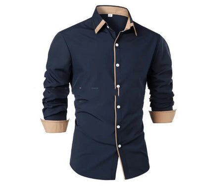 Sophie – Lässiges Langarmshirt mit Kontrastfarbe