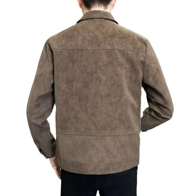 René | Lederjacke mit Reißverschluss