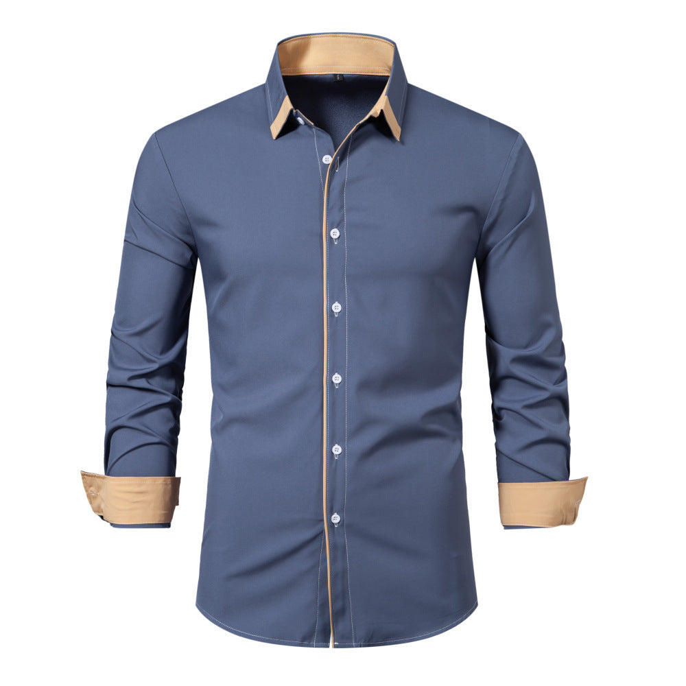 Sophie – Lässiges Langarmshirt mit Kontrastfarbe