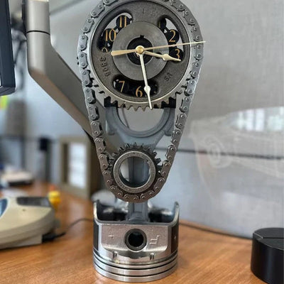 Gearluxe™ Elektrisch Drehende Zahnraduhr