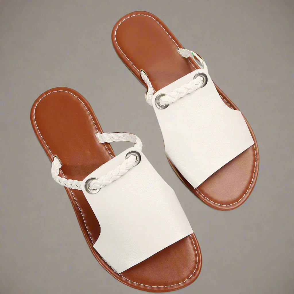 Katelina | Flache Hausschuhe aus hochwertigem Material