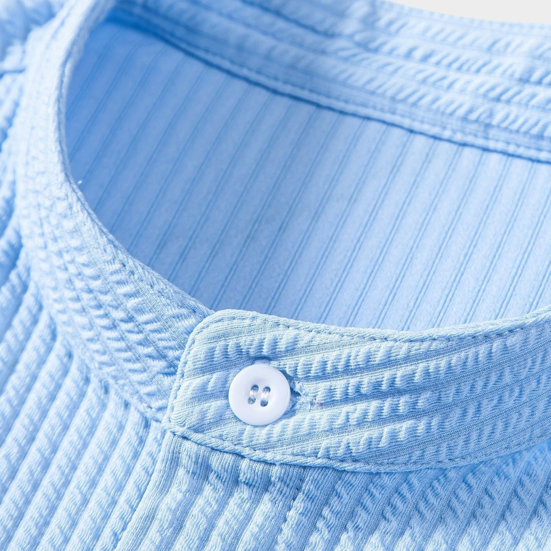 Hemd mit Stehkragen für Herren - Slim Fit, Elegant & Modern