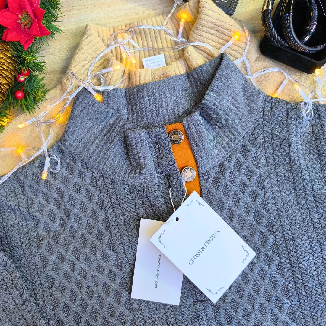 Bastian | Modischer Strickpullover