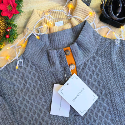 Bastian | Modischer Strickpullover