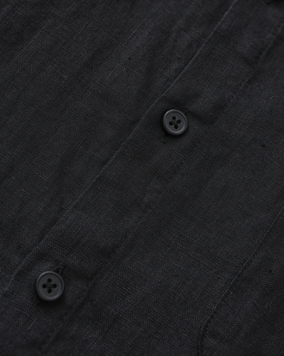 Jordan | Schwarzem Leinenhemd Sommer 3-teiliges Outfit-Set