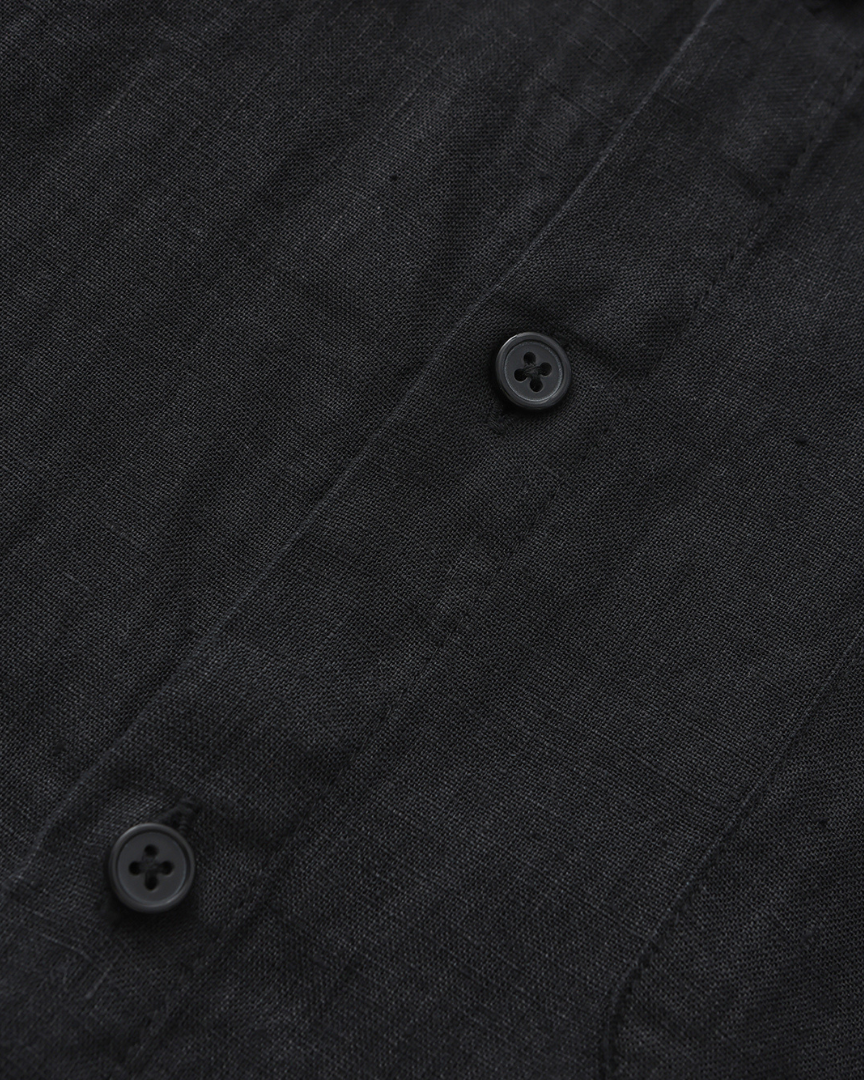 Adam | 3-teiliges Sommer-Outfit mit Kurzarmhemd, Leinenhose & Goldkette