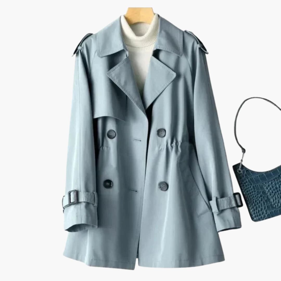 Doppelreihiger Trenchcoat für Damen