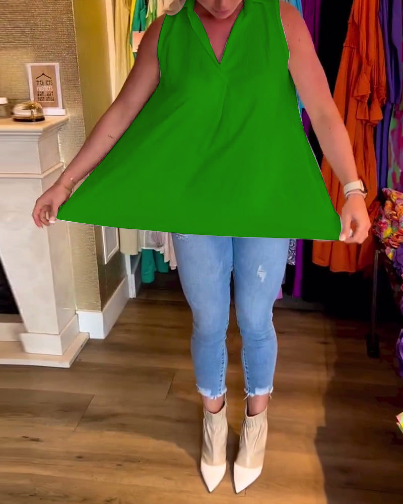 Rowland - Ärmelloses Oberteil Mit Rüschen