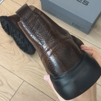 Corvino Leder Chelsea-Stiefel