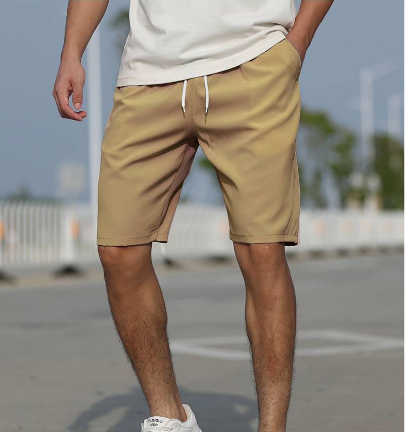 Bruce – Personalisierte 3D-Digitaldruck Strandhose für Herren
