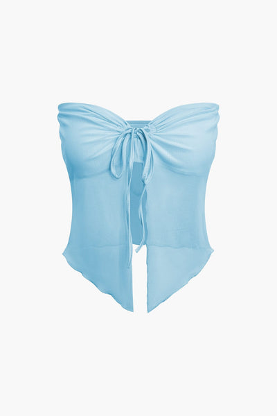 Brianna | Zweiteiler-Set mit Bandeau-Top & Maxirock