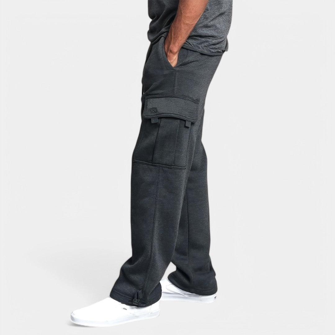 MIRAVO | Lässige Multi-Pocket Jogginghose mit geradem Bein