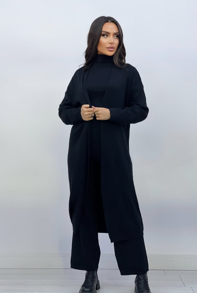 Mandy | Stijlvolle en Zachte Driedelige Set