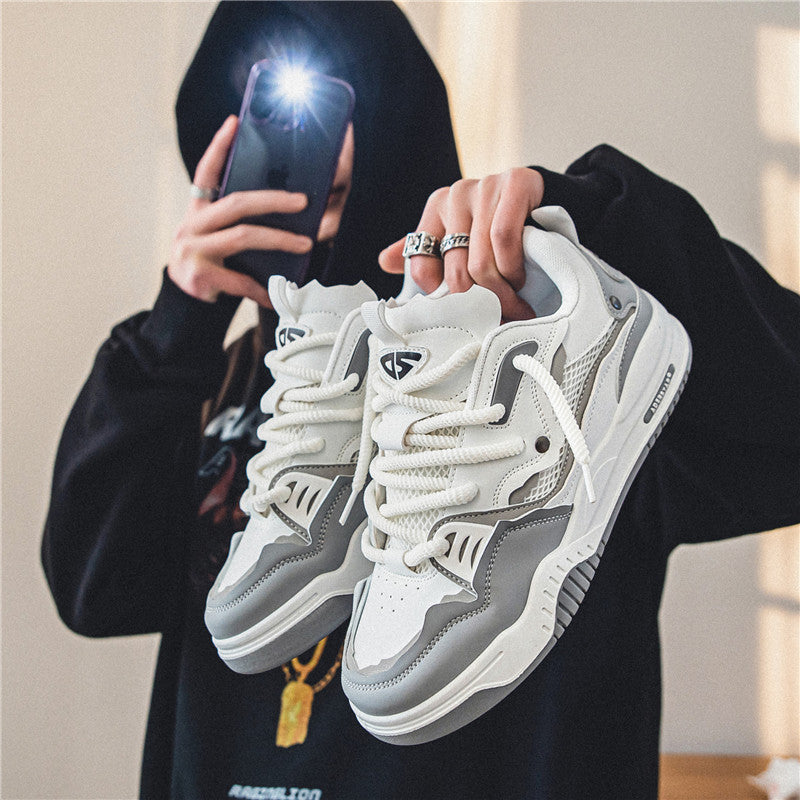 Samuel – Retro Freizeit Schuhe mit erhöhender Sohle und rutschfestem Design