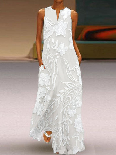 VanBruggen™ | Luxe Bedrukte Jurk