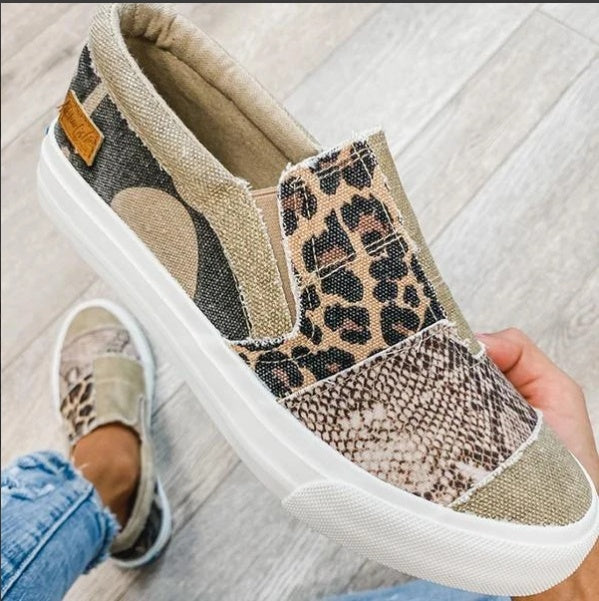 Terrence – Flache Slipper aus veganem Leder