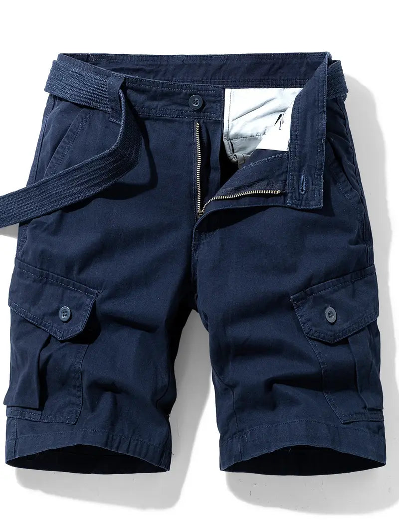 Mauro - Elegante Kurze Hose Mit Mehreren Taschen