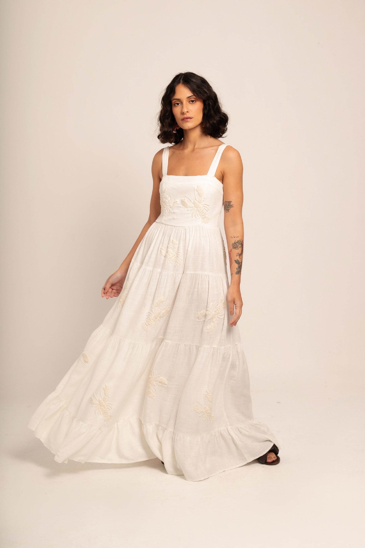 Ann – Langes Strandkleid für Frauen