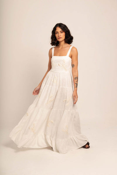 Ann – Langes Strandkleid für Frauen