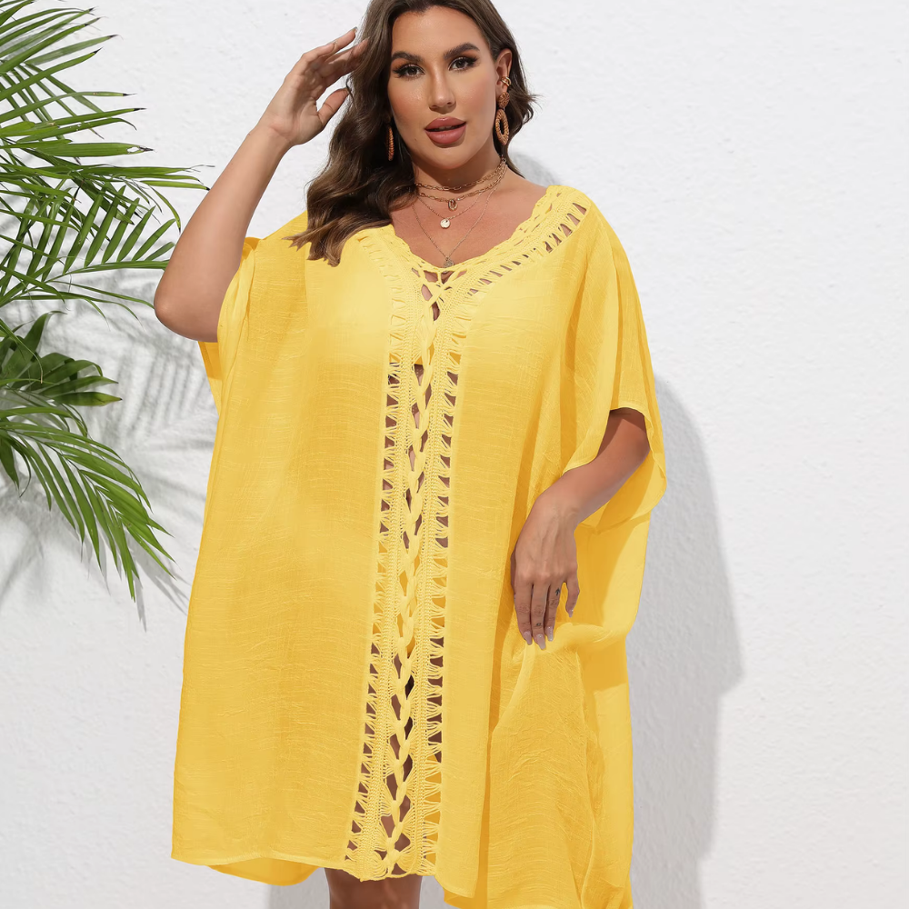 Beatrix – Luftiger Strandkaftan für den Sommer