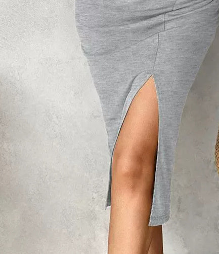 Ruth – Kurzärmeliges Damenkleid mit modischem Twist