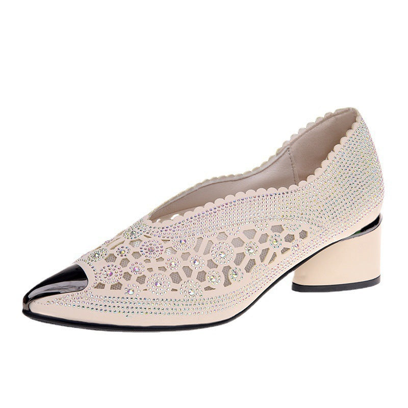 Jennifer – Hohle Netz Hot Drilling Pumps für Damen