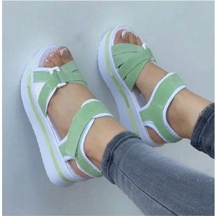 Jade – Plattform Sandalen im Bandage-Design für Damen