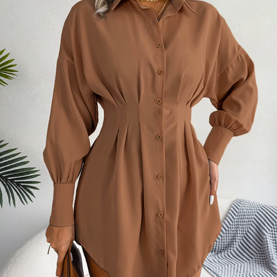 Hertha – Elegantes Blusenkleid mit Taillenbetonung