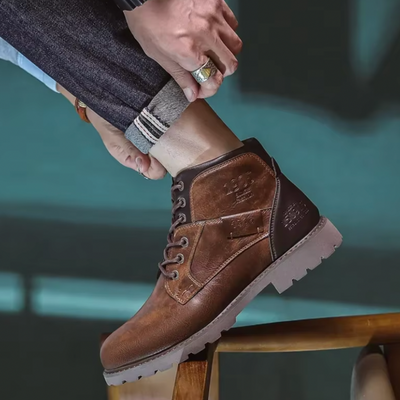 Aaron™ | Vintage Lederstiefel