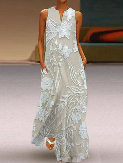 VanBruggen™ | Luxe Bedrukte Jurk